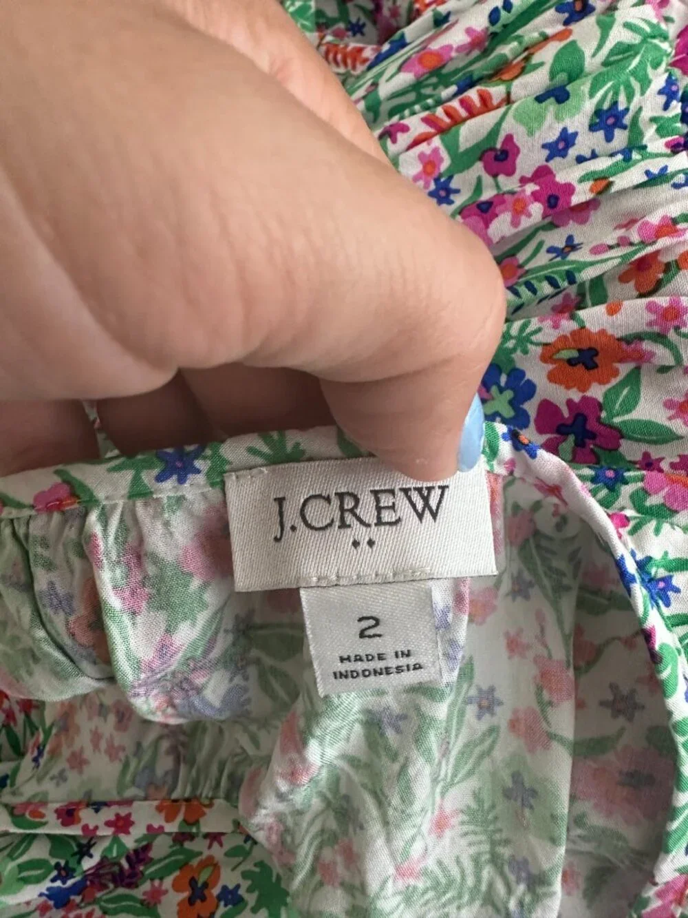 J. Crew Ruffle Midi Curved Hem Dress Green 2 #A1828